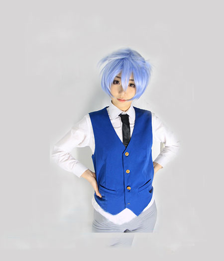 Bleu Gilet Shiota Nagisa Costume Cosplay Assassination Classroom 